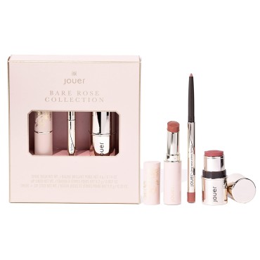 Jouer Bare Rose Collection - Blush Stick, Cream Li...