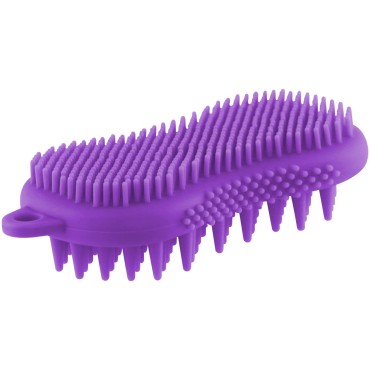 Limcmelf Silicone Body Scrubber Massage Brush, Hea...