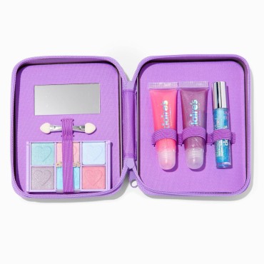 Claire's Purple Gamer Bling Makeup Tin