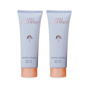 Tru Alchemy Celestial Face Cleanser Daily Face Wash | Bentonite & Kaolin Clay, Cucumber & Melon Extracts | Pore Minimizing Makeup Remover Cleanser for Dry Skin | Facial Wash for Women | 8 fl oz