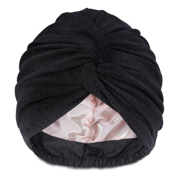 Hat Hut Satin Turban for Women Silk Bonnet Satin B...