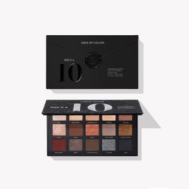 Dose of Colors 10 YRS Birthday Collection She's a 10 Eyeshadow Palette
