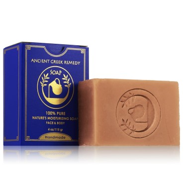 Ancient Greek Remedy Organic Face and Body Soap Ba...