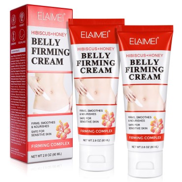 2Pack Hot Cream, Belly Firming Cream with Hibiscus...