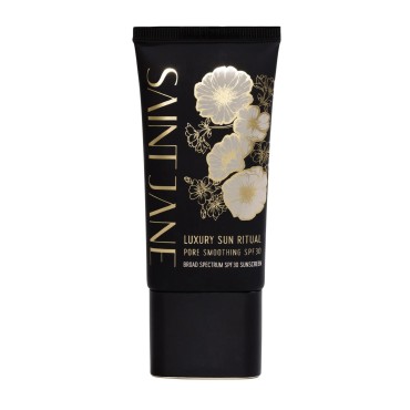 SAINT JANE - Luxury Sun Ritual - Pore Smoothing SPF 30 Mineral Sunscreen | Luxury, Floral-Infused, Clean Skincare (1.7 oz | 50 ml)