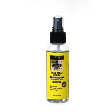 EBIN NEW YORK Wonder Lace Bond Lace Melt Spray 3.39oz / 100ml - Extra Mega Hold (Original) | No Reside, Long Lasting Formula with Protecting Edges