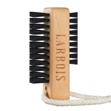 Larbois Wooden Nail Brush 1Pack, Nail Brush for Cl...