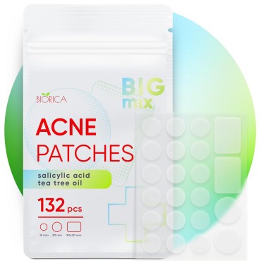 Big Zit Patches For Face - The Ultimate Hydrocolloid Acne Patches for Face and Skin, Pimple Patches Large pack - Invisible Pimple Stickers with tea tree oil and salicylic acid for all skin types