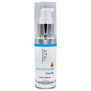 ATAL - Rapid Effect Eye Gel, Instant Face Lift Gel for Eyes, Anti Aging Skin Care, Daily Firming Eye Gel, Hydrating, Anti Wrinkle Treatment, Reduces Fine Lines, Puffiness, Dark Circles (0.5 oz.)
