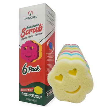 6 Double Side, Amazonas Scrub, Your New Cleaning E...