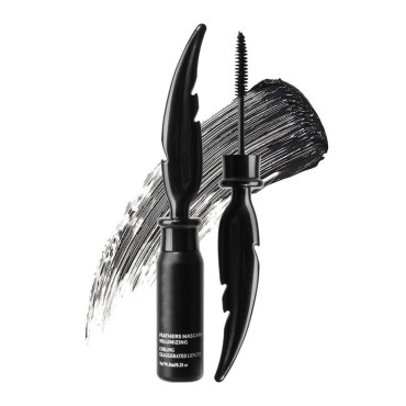 Black feather Mascara, Lengthening and Thick, Long...