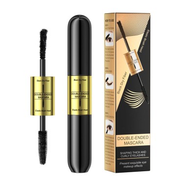 2 in 1 Fiber Lash Mascara, Mascara with black, Mas...