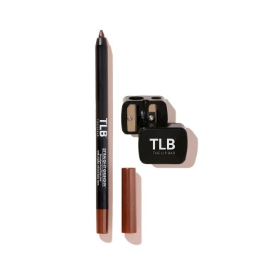 The Lip Bar | Straight Line Eye Liner and Sharpener Kit - Brown