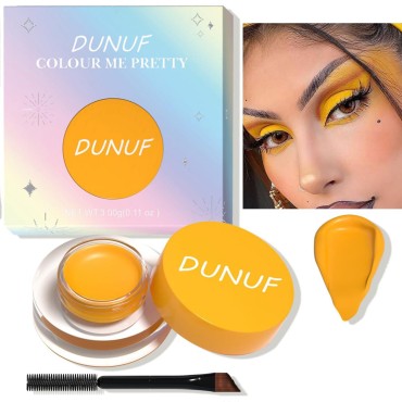 BEUKING Eye Shadow & 12 Color Makeup Lip Tint Halloween Festival Daily Body Decorations & Mini Face Painting High Pigment Waterproof Lip Gloss Multi-function Body Lip Cheek Paint Makeup Cream (D118)