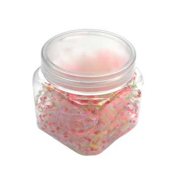 SEVENHEAD Hair Elastic Bands 200Pcs Multi Color Ha...