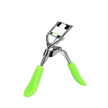 Eyelash Curlers Makeup Eye Curling Beauth Tool Cosmetic Clip with Comfort Grip (Green)