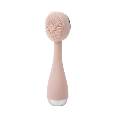 Vaomts Facial Cleansing Brush,Silicone Face Scrubber Exfoliator for Women Men,Waterproof Sonic Vibrating Face Brush Cleanser for Deep Cleansing,Gentle Exfoliating and Massaging-Pink
