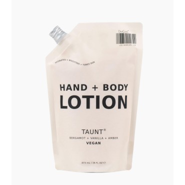 DedCool - Hand + Body Lotion | Clean, Non-Toxic Fragrance For All (01 TAUNT Refill, 16 oz | 473 ml)