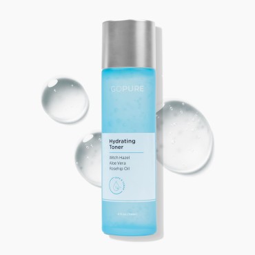 goPure Hydrating Facial Toner - Plump and Nourish The Look of Skin, 4 fl. oz.