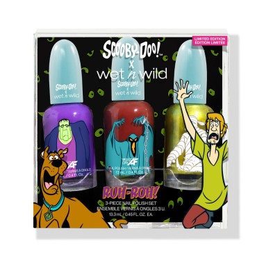 wet n wild Scooby Doo Collection RUH-ROH! 3-Piece Nail Polish Set