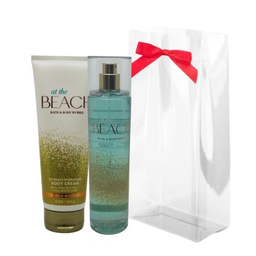 Bath & Body Works At the Beach - Gift Pack for Holiday - Mist 8oz and Body Cream 8oz