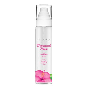 St. Tropica Mermaid Mist Hair Thickening Spray - Get dramatically Thicker, Fuller Hair in just seconds! For Women and Men