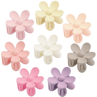 Flower Hair Clips 8PCS, Hair Claw Clips for Women ...