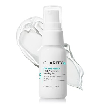 ClarityRx On The Mend Healing Gel, Natural Plant-Based Face & Body Ointment for Post Skincare Treatments (1 oz.)