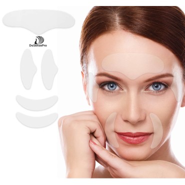 DoSensePro Forehead Wrinkle Patch + 4 Reusable Sil...