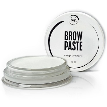 Eyebrow White Mapping Brow Paste [Large 15g Bottle] EyeBrow Mapping Paste, Brow Contour Paste for Microblading Supplies, PMU Supplies, Eyebrows design, draw or sketch the shape