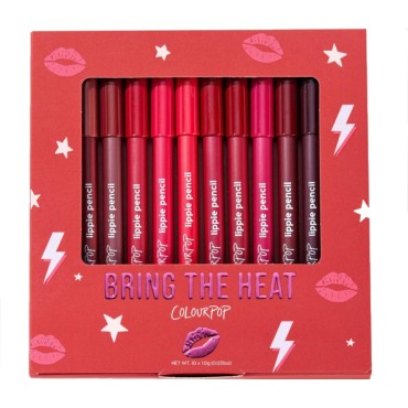 Colourpop Lippie Pencil Vault Set Bring the Heat R...