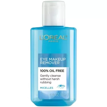 L'Oreal Paris Skincare Dermo-Expertise Oil-Free Eye Makeup Remover, Gentle Eye Makeup Remover, 4 fl. oz.