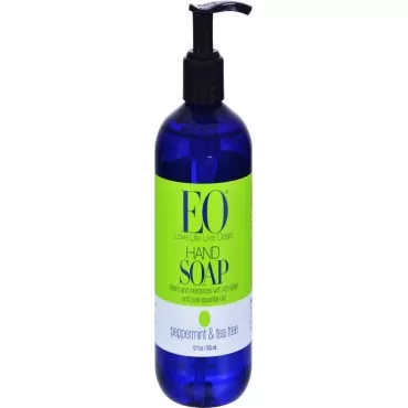 EO Products Hand Soap Peppermint & Tea Tree, 12 fl. oz.
