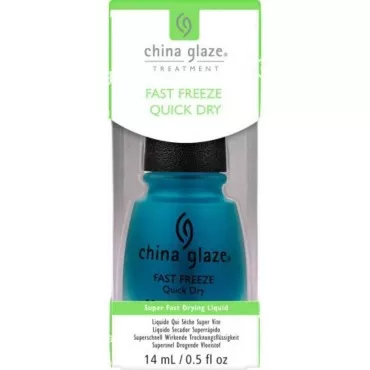 China Glaze Fast Freeze Quick Dry Nail Polish, 0.5...