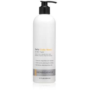 MenScience Androceuticals Daily Body Wash, 12 Fl Oz
