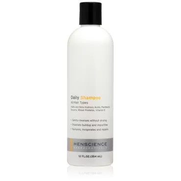 MenScience Androceuticals Daily Shampoo, 12 Fl Oz (Pack of 1)