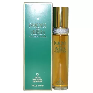 Elizabeth Taylor Diamonds & Emeralds Eau De Toilette Spray for Women, 1.7 Fluid Ounce