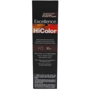 L'Oreal Excellence HiColor Soft Brown 1.74 oz. Tub...