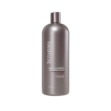 Scruples Hair Clearifier Shampoo - Professional Grade Deep Cleansing Shampoo - Clarifying Agents Remove Metals, Minerals and Chlorine - Detox and Vitality Boosting for All Hair Types (33.8 oz)