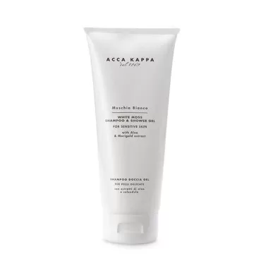 Acca Kappa White Moss Shampoo & Shower Gel 6.7 Oz. from Italy