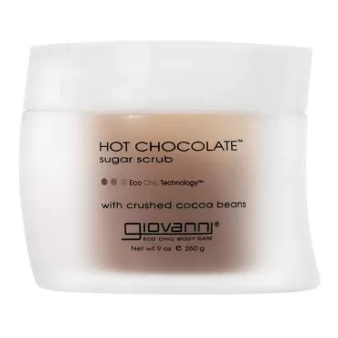 Giovanni Hot Chocolate Sugar Body Scrub - Scented, Gentle Exfoliant With Essential Oil, 9 Ounce (Pack of 1)
