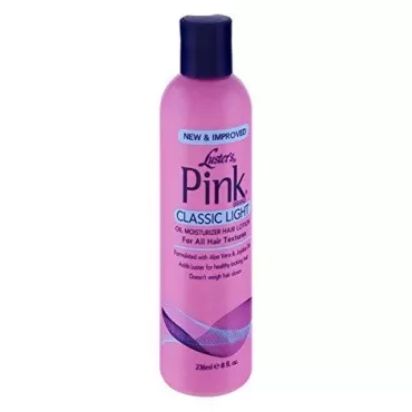 Luster's Pink Oil Moisturizer Hair Lotion Aloe Vera & Jojoba Oil, 8 Fl Oz