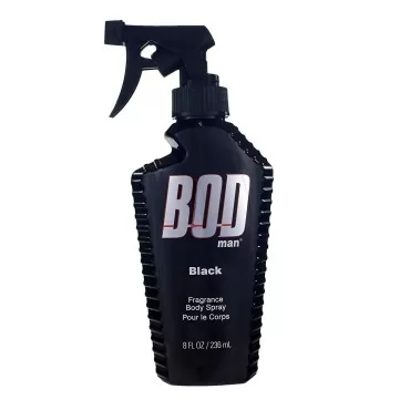 Bod Man Black Fragrance Body Spray for Men, 8 Fl O...