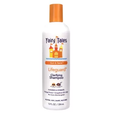 Fairy Tales Swim Shampoo for Kids - 12 oz | Made with Natural Ingredients in the USA | Chlorine Removal Swimmer Shampoo for Kids | No Parabens, Sulfates, or Synthetic dyes