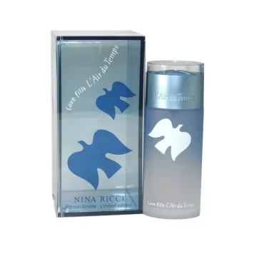 Love Fills L'Air Du Temps By Nina Ricci For Women. Eau De Toilette Spray 3.4 Oz Limited Edition.