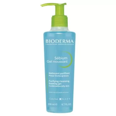 Bioderma Sébium Foaming Gel Pump, Cleansing and Ma...