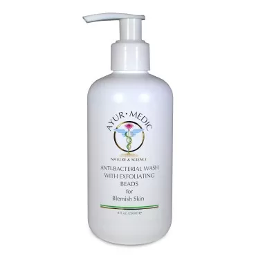 Ayur-Medic Anti-Blemish Wash with Exfoliating Bead...