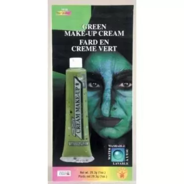 Rubie's Green Cream Makeup, 1.0 Ounce