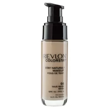 Revlon Colorstay Stay Natural Makeup, True Beige 08, 1 fl. Oz. (30 ml)
