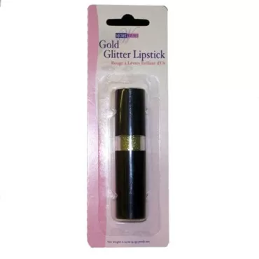 Rubie's Costume Co Gold Glitter Lipstick Costume